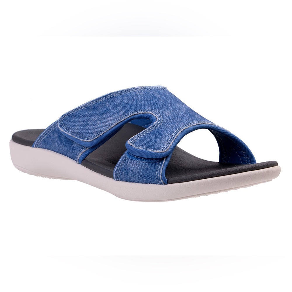 NWT Revitalign Women’s Sandals, Size 11, in Kholo Demin Blue
